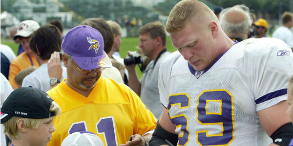 Brock Lesnar's NFL Combine Shocked Football Fans