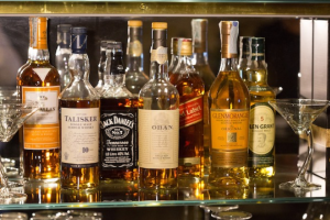 top shelf liquors in a high-class drinking establishment can help you know how to prevent a hangover