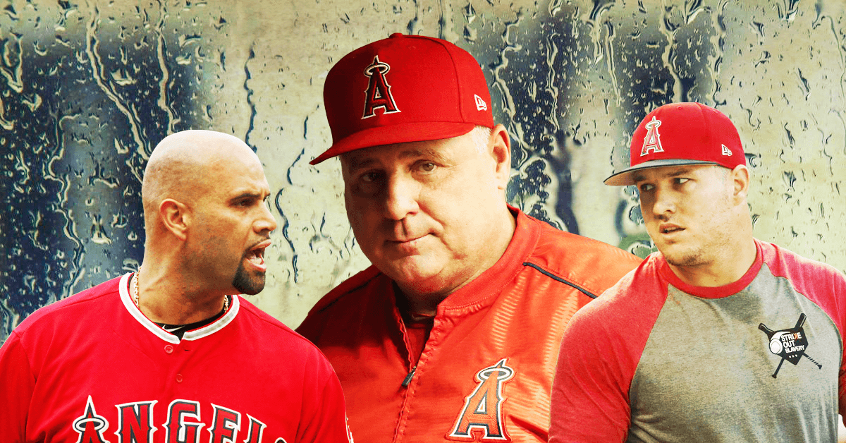fallen angels another lost season for the halos mike trout mike scioscia and albert pujols in 2018
