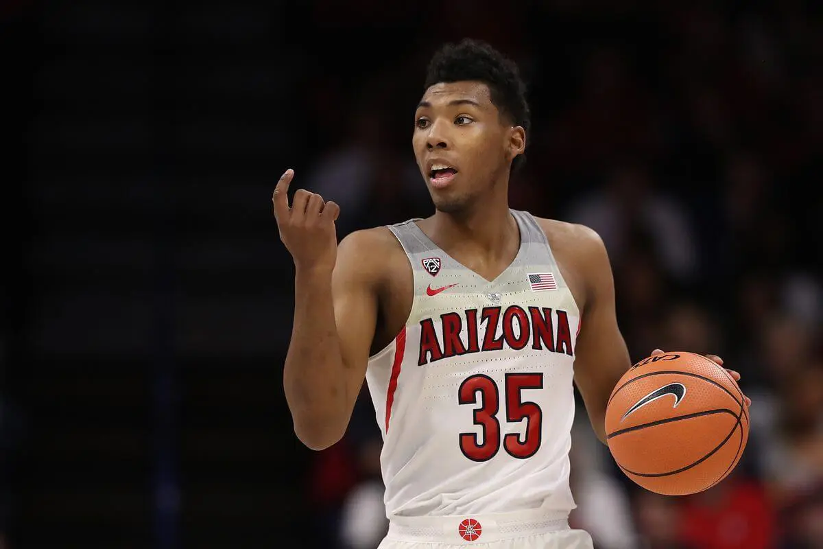 Allonzo Trier during his freshman season at the University of Arizona. Allonzo Trier Undrafted to Rookie Revelation.