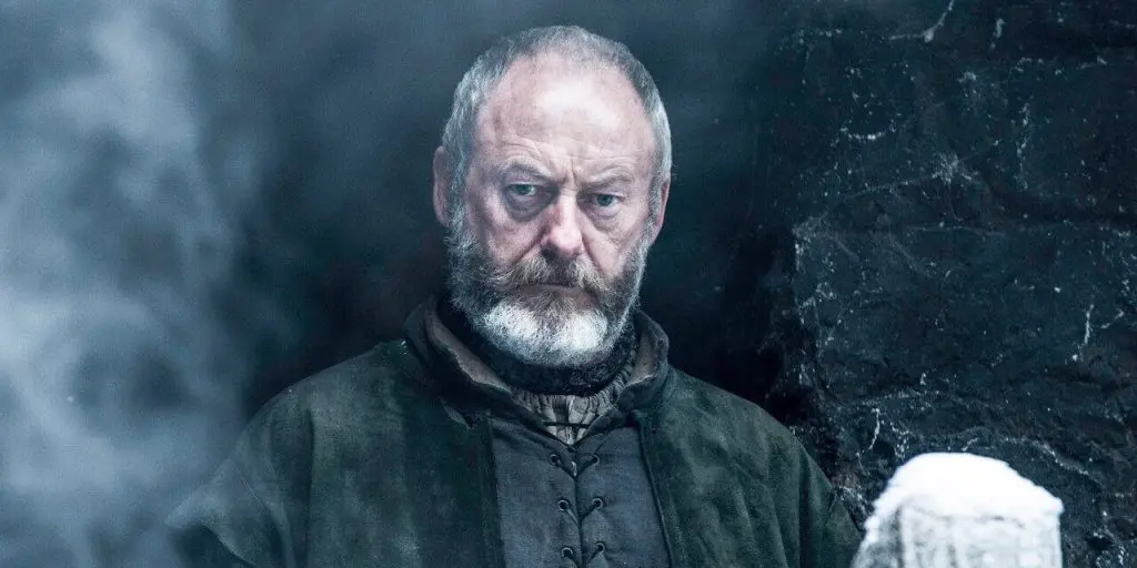Liam Cunningham as Ser Davos Seaworth on HBO's Game of Thrones