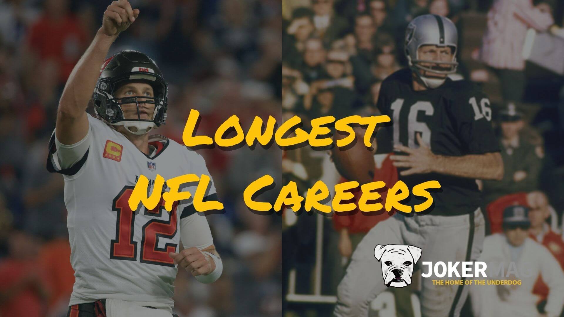 Tom Brady, George Blanda and the longest NFL careers ever