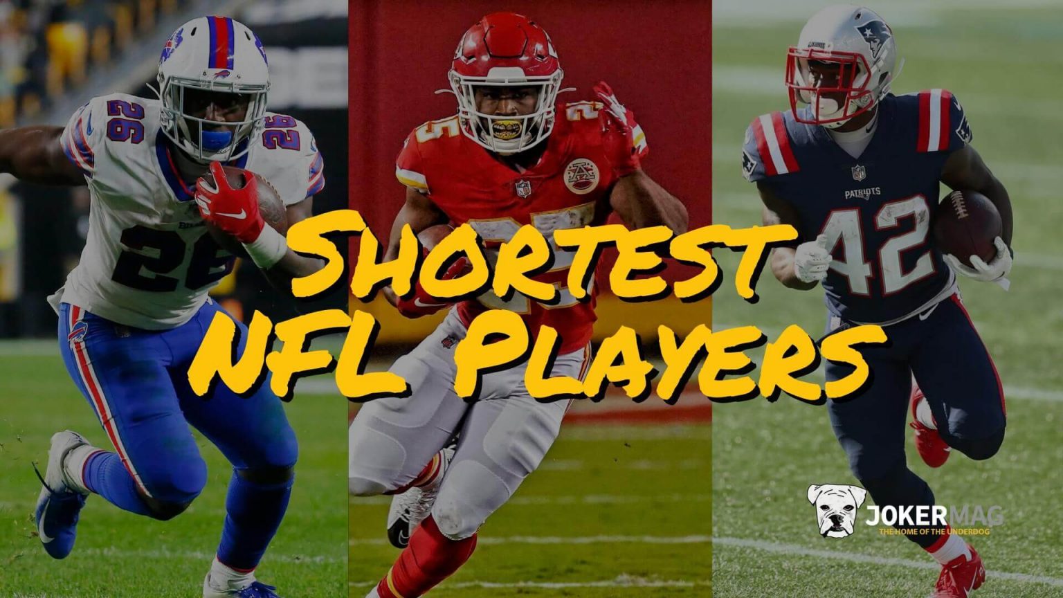 Shortest NFL Players In 2023 & Through Football History