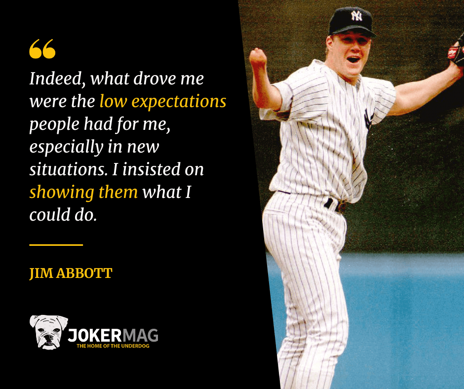 Jim Abbott Quotes - IdleHearts