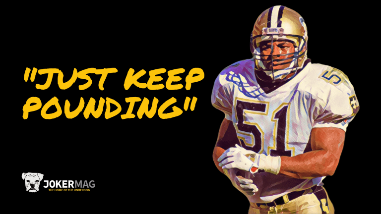 Sam Mills "Just Keep Pounding" – the best underdog story in D3 football and NFL history
