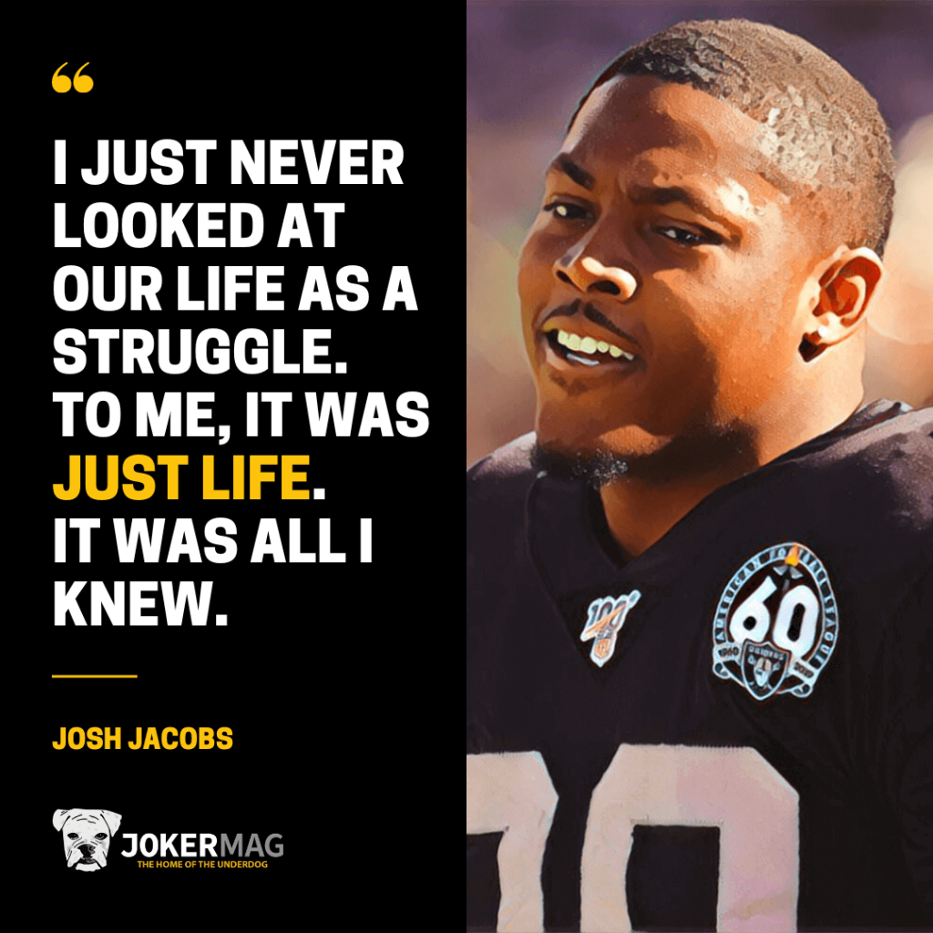 Josh Jacobs feeling 'like a superhero' in new jersey number