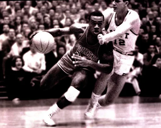 Willie Somerset during his time playing ball for Duquesne University