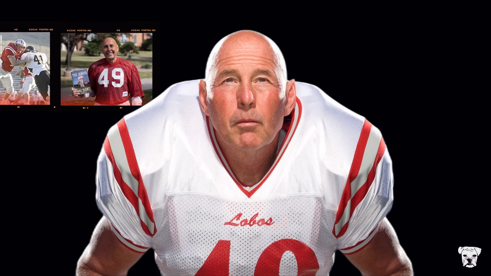 The true story of Mike Flynt, a 59-year-old college football player who inspired the 2025 film "The Senior" starring Michael Chiklis