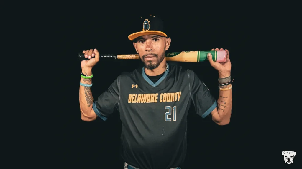 Our exclusive interview with Aaron Rouselle, a 40-year-old college baseball player at Delaware County Community College.