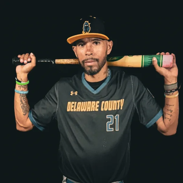 Our exclusive interview with Aaron Rouselle, a 40-year-old college baseball player at Delaware County Community College.