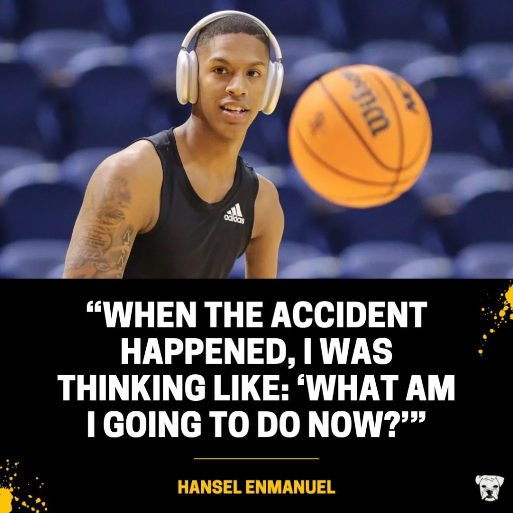Hansel Enmanuel quote: “When the accident happened, I was thinking like: ‘What am I going to do now?’”