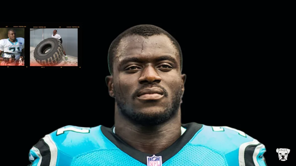 The underdog story of Efe Obada, who went from abandoned and homeless on the streets of London to landing in the NFL after only one year of playing football.